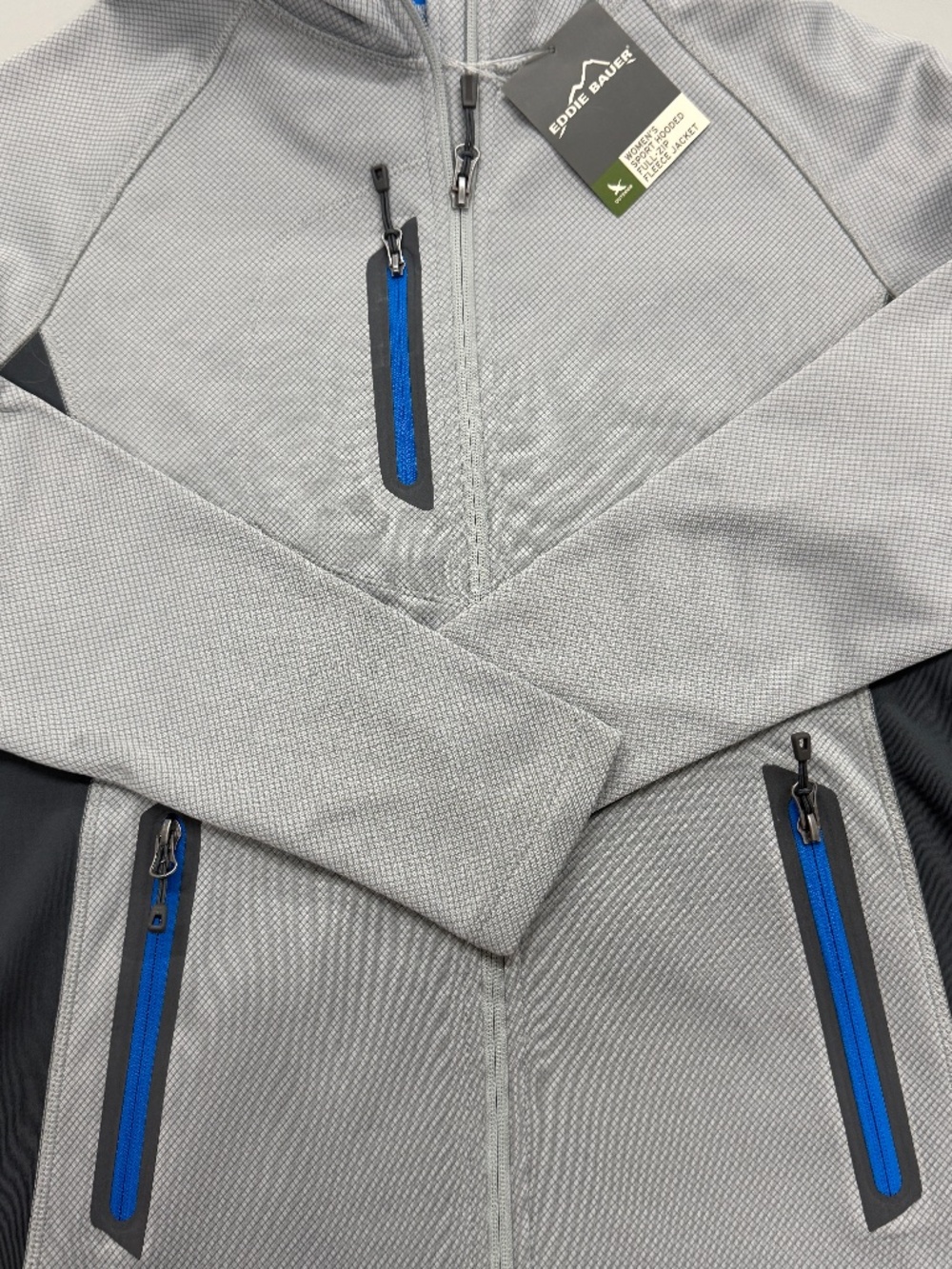 Eddie Bauer women’s sport fleece full zip jacket